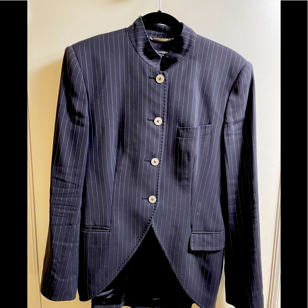 DOLCE &. GABBANA.  JACKET pinstripe